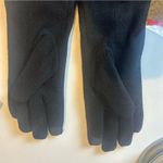 Unbranded boutique ladies faux fur lined gloves soft touch wool blend Large Black Photo 2