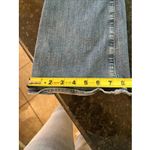 American Eagle  Kick Boot Jeans Sz 12R Womens Blue Denim Stretch Y2K Style Bootcu Photo 8