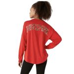 PINK Plaid Logo Victoria's Secret Long Sleeved Red Large EUC Christmas spirit Photo 2