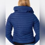 HONEY FUNNEL NECK QUILTED JACKET IN MAZARINE BLUE Photo 7