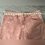 Universal Threads NWOT Universal Thread Size 12 Pink Tie Dye Acid Wash Stretch Cut Off Jean Shorts Photo 8
