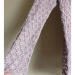 Capri shark bite hem textured purple shirt Sz M Purple Photo 4