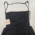 superdown  Sienna Strappy Back Dress in Black Small Photo 8
