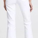 MOTHER THE TRIPPER ALMOST INNOCENT WHITE DISTRESSED CROPPED HIGH RISE JEANS Size 26 Photo 1