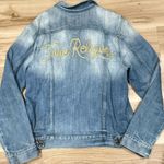 True Religion  Dylan Embroidered Jean Jacket Women’s Large Photo 1