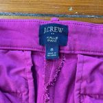 J.Crew  Callie Pant Magenta Purple Cropped Straight Leg Trouser Size 8 🍄 Photo 7