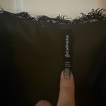 Stradivarius  Green and Black Chemise Modern Minimalist Sleepwear Photo 3