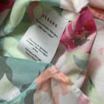 Sézane NWT PIERRO SHIRT Romantic flowers PINK GREEN COTTON SZ 34 US2 bust36 Photo 3