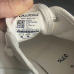 Superga  2750 Cotu Classic Sneakers white tennis shoe women’s 7 men’s 5.5 EUC Photo 5
