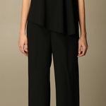 Emporio Armani Cady Black Strapless Jumpsuit- NWT Photo 0