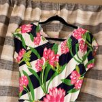 Lilly Pulitzer Lily Pulitzer Blue And White Lotus Flower Frog‎ Dress Size. XS Photo 2