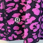 Lululemon Barre None Tank Mini Cherry Cheetah & Ultra Violet Blue Photo 6