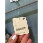 Free People Rays for Days Floral Chiffon Maxi Dress Blue Womens Size Large Photo 7