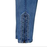 White House | Black Market WHBM The Skinny Zip Ankle Medium Blue Wash Women's 0 Photo 5