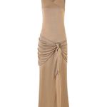 Tiger Mist  Gold Azelma Maxi Dress Photo 3