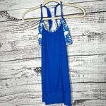Lululemon  No Limits Tank Beachy Floral Blue & White Athletic Top 4 Photo 2