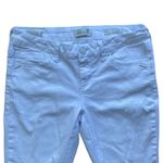 7 For All Mankind Skinny Jeans Womens Sz 6 White Cropped Easy Fit Photo 1