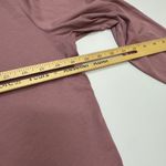 J.Crew Shirt Womens Medium Pink Long Sleeve Crew Neck Tee Peruvian Pima Cotton Photo 5