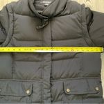 1 Madison  down feathers filled puffer 3 in 1 black quilted jacket size large Photo 5