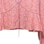 Billabong Time Goes By Long Sleeve Blouse Top Size Large Photo 4