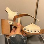 Lucky Brand  Heels Suede Tan Photo 0