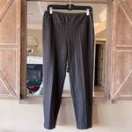 Checked Pull on Pants Comfy Trousers Business Womens Petite M Black Burgundy Size undefined Photo 6