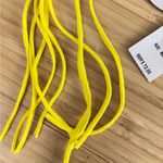 PilyQ PQ Swim Mila Tie Teeny Bikini Bottoms in Sunshine, Size Medium Photo 9