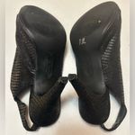 Andrew Geller  Black Textured Heels Photo 5