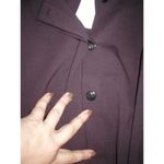 NWT $795 Womens 16 Max Mara Marina Rinaldi Jacket Dark Red Wine Wool Belt Raisin Photo 2
