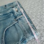 Pilcro Anthropologie  The Madi Front Slit Denim Maxi Skirt Faded Blue Wash Size 6 Photo 10