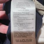 Madewell Corduroy Puff Sleeve Tiered Mini Dress in Deep Indigo Blue Size Small Photo 15