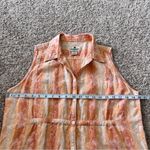 Woolrich  Peach Woven Textured Sleeveless Tank Photo 5