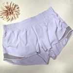 Lululemon Hotty Hot High Rise Athletic Shorts Lavender Dew Purple Size 12 Photo 5