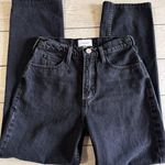 Frame High’N’Tight Taper high raise Size 25 black jeans Photo 2