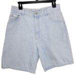 Lee vintage Union made mom jean Bermuda light wash shorts modern size 6 Photo 0