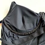 Sporti Tankini Swimsuit Top Women 40 D DD Cup XL Underwire V Neck Twist Front Black Photo 6