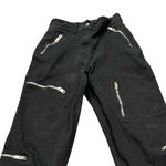 I am gia  Black Zipper Accent Pants Women's Size‎ S Trendy Stylish Photo 5