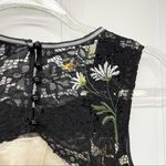 ABS Allen Schwartz ABS Collection Lace Dress Size 2 Floral Sleeveless Photo 7