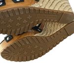 Michael Kors Somerly Platform Studded Leather Espadrille Wedge Sandal size 7 Photo 8