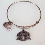 ALEX AND ANI  guardian of
healing Angel Charm Bangle Bracelet Photo 0