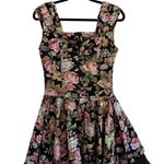 3 Suisses Corset Floral Mini Dress Cottagecore Y2K French Style Size 36 Pink Size M Photo 3