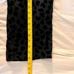 Ann Taylor  Velvet Heart Patterned Black‎ Pants Size 10P Photo 8
