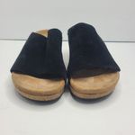 Birkenstock Papillon Namica Slide Black Suede Wedge Size EU 40 Photo 3