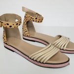 LOGO By Lori Goldstein LOGO LORI GOLDSTEIN GRACE CHEETAH CALF HAIR SANDAL Photo 0