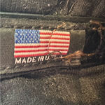 Laredo  Black heeled pull on leather western heeled boots size 7 1/2 Photo 3