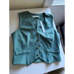 Susana Monaco $148 New  Button Vest - Rosemary - Small Photo 5