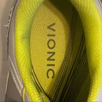 Vionic  Kona Orthotic Running Shoes in Gray/Lime Size 7.5‎ Photo 9