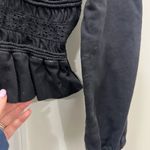 Sea New York Black Rita Smocked Top Size Small $265 Photo 2