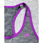 Adidas  Tank Top‎ Womens Activewear Large Climacool Razor Back Athleisure Gray Photo 1