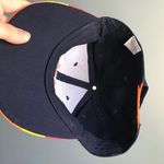 NAVY BLUE/ORANGE STRIPED HUSTON ASTROS SNAPBACK BASEBALL CAP HAT Orange Photo 4